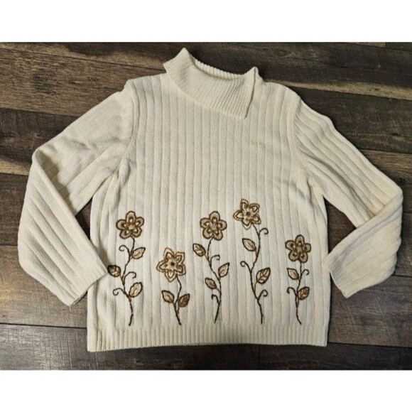 Alfred Dunner Y2K Vintage Sweater Size M - Picture 2 of 7